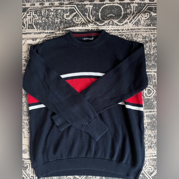 Brandy Melville Sweaters - NWOT Brandy Melville Red & White Stripped Sweater: Size M